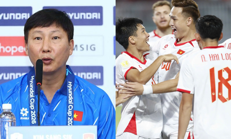 HLV Kim Sang Sik tuyên bố đá hết sức với ĐT Campuchia: “ĐT Việt Nam quyết tâm nhất bảng”